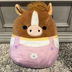 Squishmallow 8” Cosme Gardner Horse Plush Easter Spring NWT